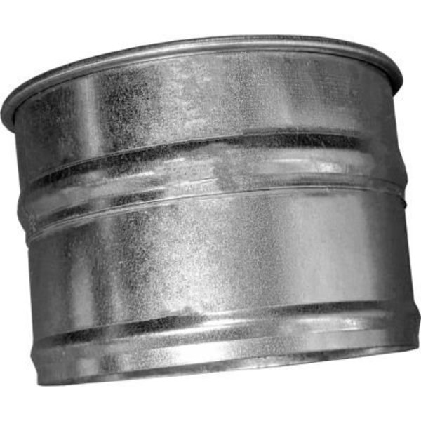 Us Duct US Duct Clamp Together Hose Adapter, 7" Diameter, 304 Stianless Steel, 22 Gauge RAH07.S22